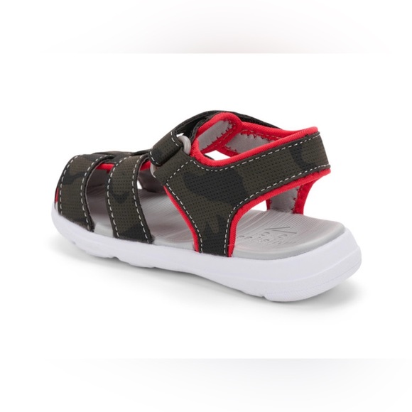 See Kai Run Cyrus Flexirun Gray/Red - Picture 2 of 4